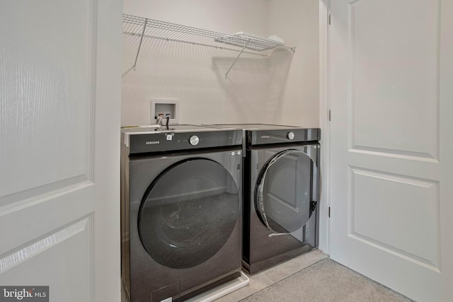 1646 Aster Ln, Hanover, MD 21076 - laundry room featuring separate washer and dryer