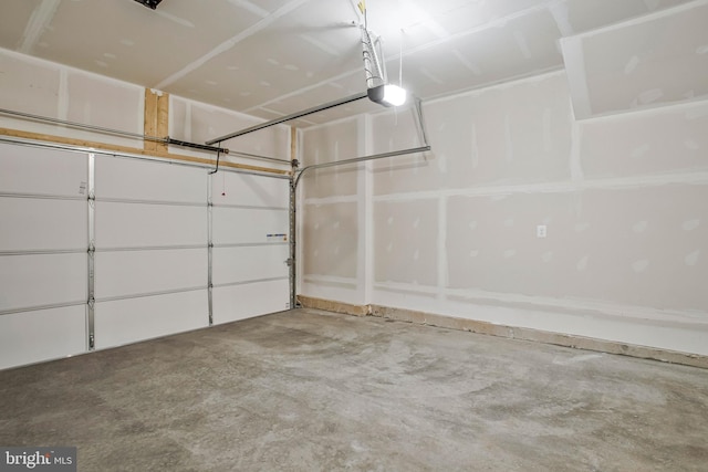 1646 Aster Ln, Hanover, MD 21076 - garage with a garage door opener