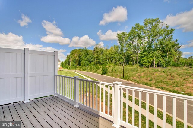 1646 Aster Ln, Hanover, MD 21076 - view of wooden terrace
