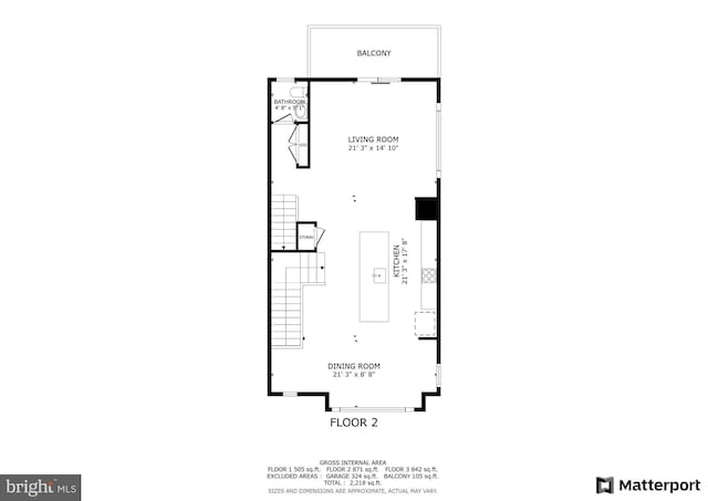 1646 Aster Ln, Hanover, MD 21076 - property floor plan