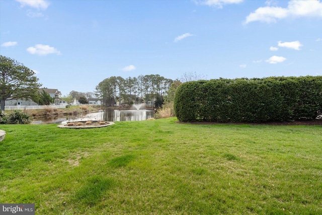 10288 Broken Sound Blvd, Ocean City, MD 21842 - view of green lawn with a water view