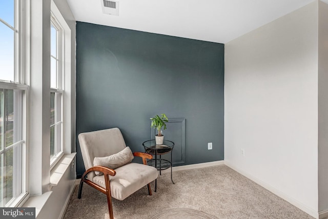 11972 Tygart Lake Dr, Bristow, VA 20136 - sitting room featuring carpet and baseboards