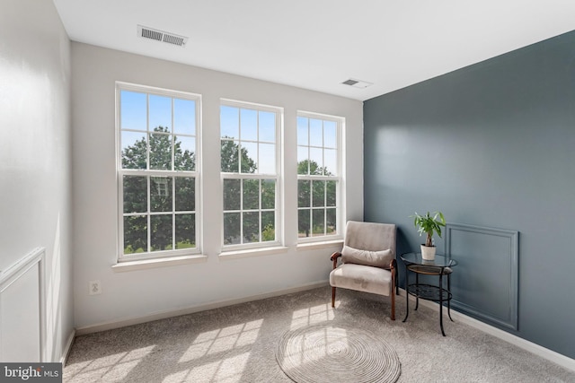 11972 Tygart Lake Dr, Bristow, VA 20136 - living area with healthy amount of natural light and carpet floors