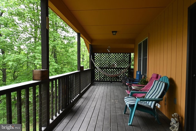 359 Old Linden Rd, Linden, VA 22642 - view of deck