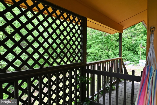 359 Old Linden Rd, Linden, VA 22642 - view of wooden terrace