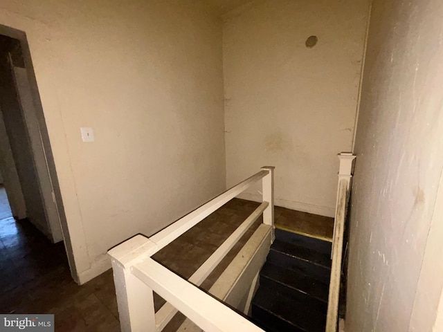 view of stairs