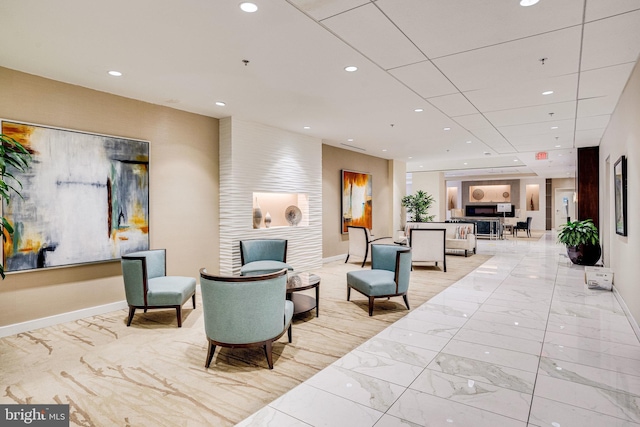 5101 River Rd Unit 811, Bethesda, MD 20816 - community lobby with recessed lighting