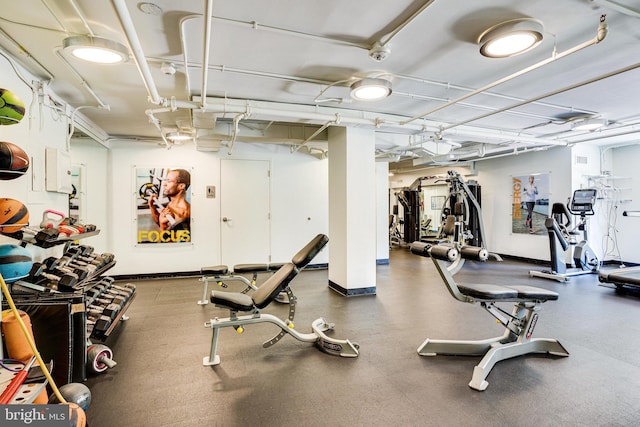 5101 River Rd Unit 811, Bethesda, MD 20816 - view of gym