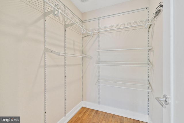 2515 17th St NW Unit 5, Washington, DC 20009 - spacious closet featuring wood finished floors