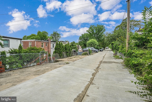 236 Nicholson St NE, Washington, DC 20011 - view of street featuring a gate
