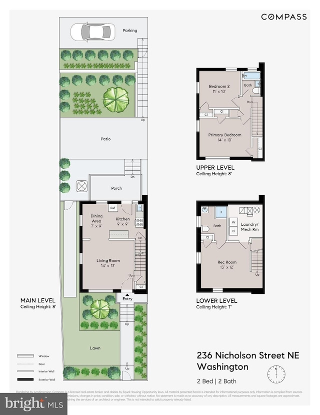 236 Nicholson St NE, Washington, DC 20011 - view of layout