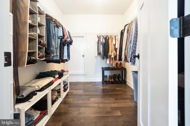 33 Docwill Dr, Barto, PA 19504 - spacious closet featuring wood finished floors