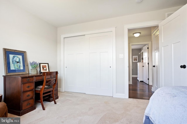 33 Docwill Dr, Barto, PA 19504 - bedroom with a closet, visible vents, baseboards, and carpet floors