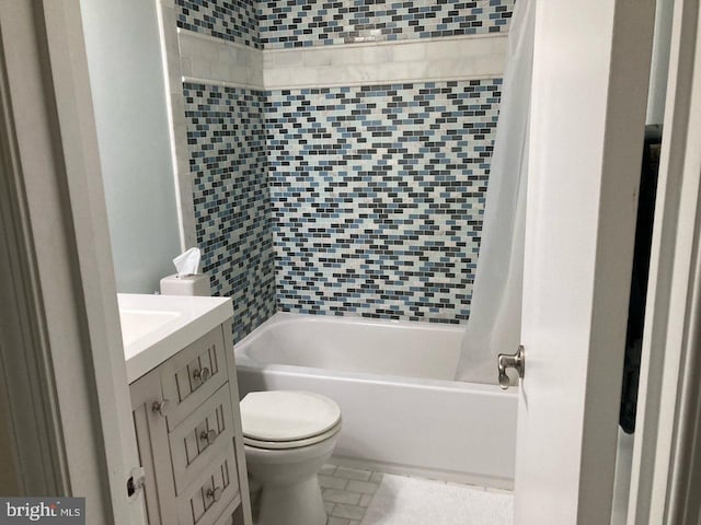5 Garfield Ct, Gaithersburg, MD 20882 - full bath with toilet, tub / shower combination, and vanity