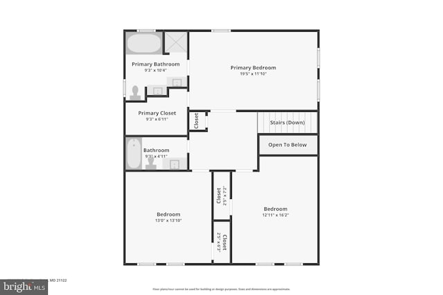 806 209th St, Pasadena, MD 21122 - property floor plan