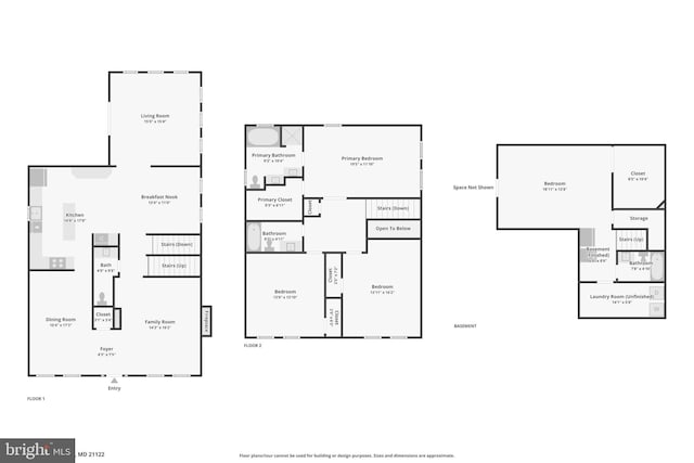 806 209th St, Pasadena, MD 21122 - property floor plan