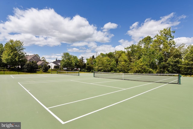 12205 Desoto Falls Ct, Bristow, VA 20136 - view of tennis court featuring community basketball court