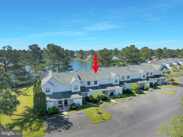 38072 Mockingbird Ln Unit 59, Selbyville, DE 19975 - aerial view of residential area with a large body of water