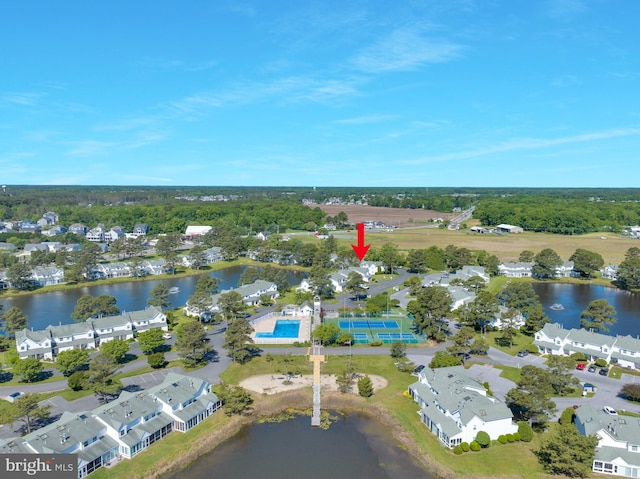 38072 Mockingbird Ln Unit 59, Selbyville, DE 19975 - aerial overview of property's location with a nearby body of water