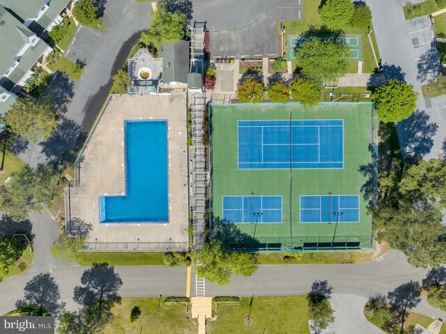 38072 Mockingbird Ln Unit 59, Selbyville, DE 19975 - bird's eye view of a pool
