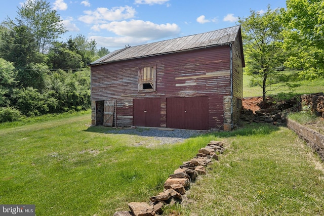 509 Ben Venue Rd, Flint Hill, VA 22627 - view of barn with a yard