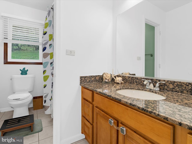 5306 Stone Rd, Frederick, MD 21703 - bathroom with vanity and tile patterned floors