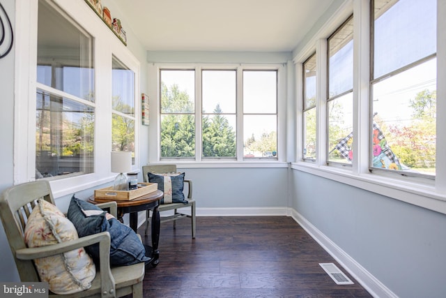 417 Princeton Ave, Cherry Hill, NJ 08002 - sunroom with wood finished floors and baseboards