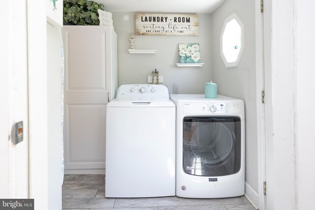 417 Princeton Ave, Cherry Hill, NJ 08002 - washroom featuring washing machine and dryer