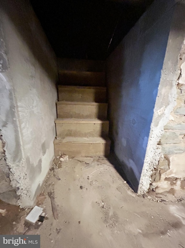 view of staircase