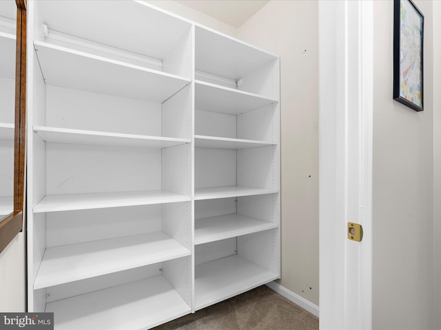 view of pantry