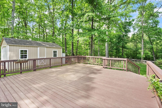 11080 Burwell Rd, Nokesville, VA 20181 - deck with view of wooded area