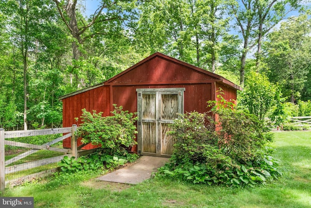 11080 Burwell Rd, Nokesville, VA 20181 - view of outbuilding with fence and an outbuilding