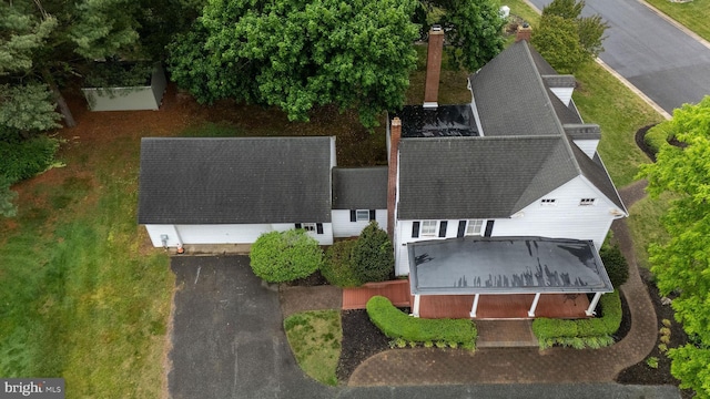 drone / aerial view