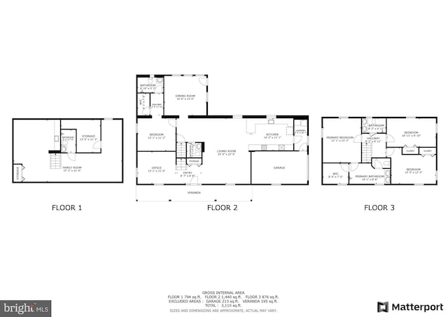 9828 Watts Branch Dr, Rockville, MD 20850 - floor plan / room layout