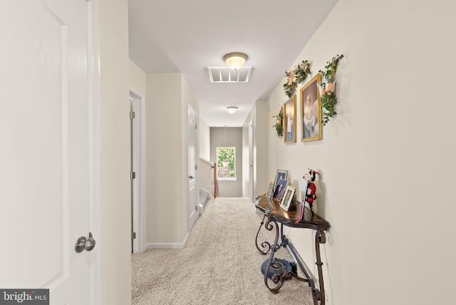 13859 Barrymore Ct, Gainesville, VA 20155 - corridor featuring carpet and baseboards