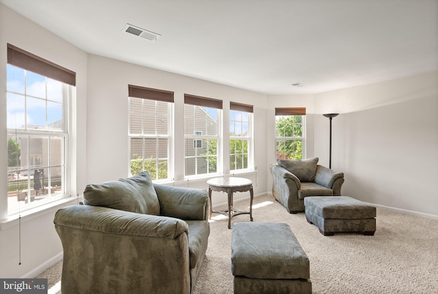 13859 Barrymore Ct, Gainesville, VA 20155 - living room with baseboards and light colored carpet