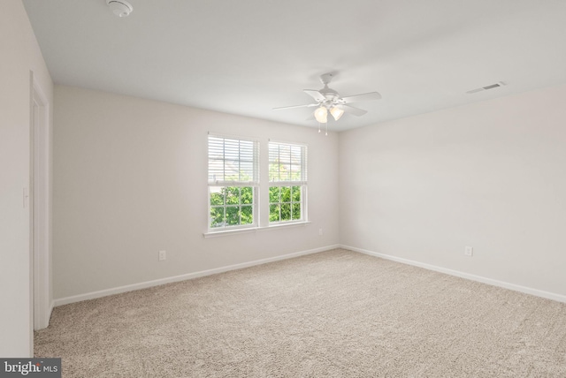 13859 Barrymore Ct, Gainesville, VA 20155 - carpeted empty room with ceiling fan and baseboards