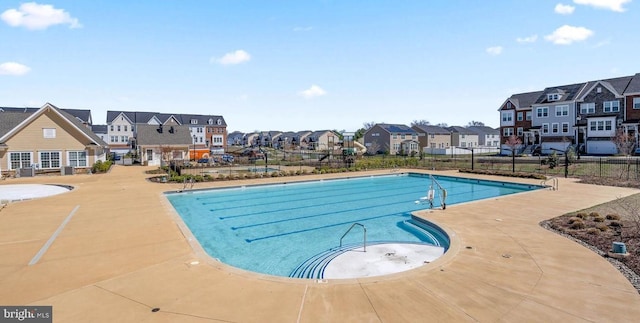 2038 Twisted Oak Pl, Hanover, MD 21076 - pool featuring fence and a residential view