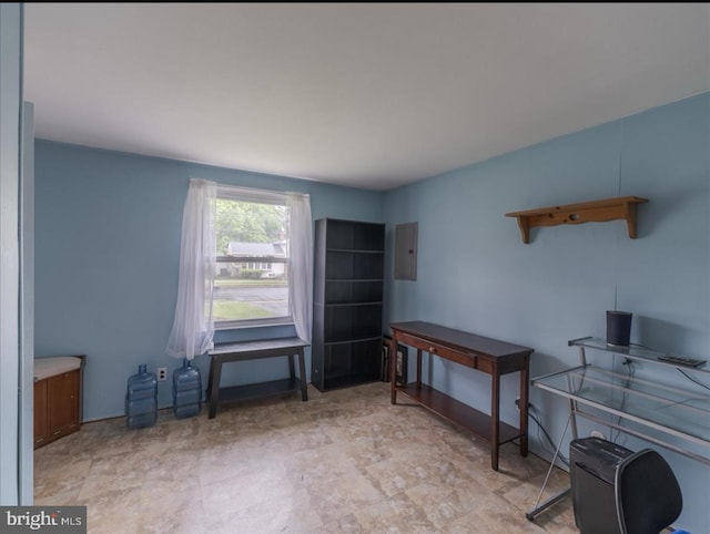730 Cheryl Dr, Warminster, PA 18974 - office area with electric panel
