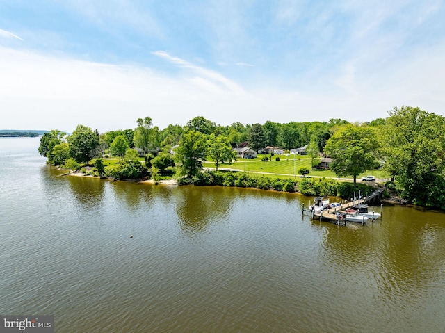 21 Heisler Ave, Charlestown, MD 21914 - water view featuring a boat dock