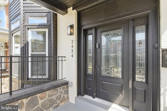 2424 W Lanvale St, Baltimore, MD 21216 - view of doorway to property