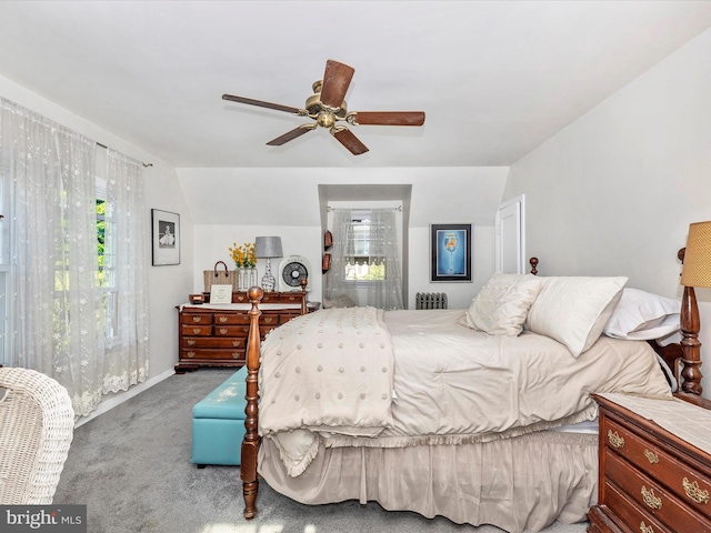 1606 N Market St, Frederick, MD 21701 - bedroom with carpet, ceiling fan, and baseboards