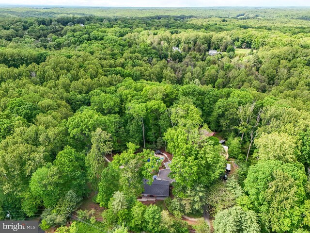 6404 Yates Ford Rd, Manassas, VA 20111 - aerial view of a heavily wooded area