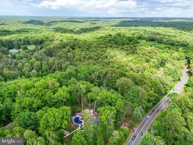 6404 Yates Ford Rd, Manassas, VA 20111 - aerial view of a heavily wooded area