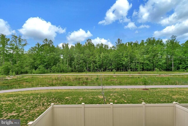 14540 Grace Kellen Ave, Brandywine, MD 20613 - view of yard with fence and a forest view