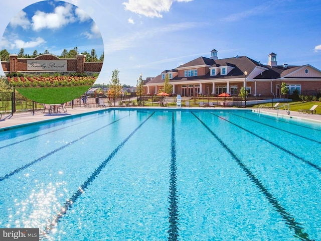 14540 Grace Kellen Ave, Brandywine, MD 20613 - community pool with fence