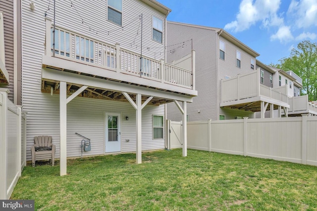 14540 Grace Kellen Ave, Brandywine, MD 20613 - back of house featuring a wooden deck