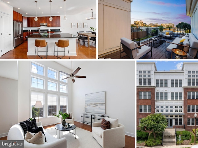 1418 N Rhodes St Unit B401, Arlington, VA 22209 - view of marketing collateral with multiple images
