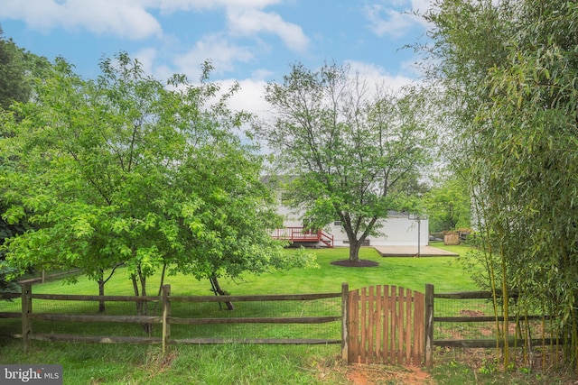 view of gate