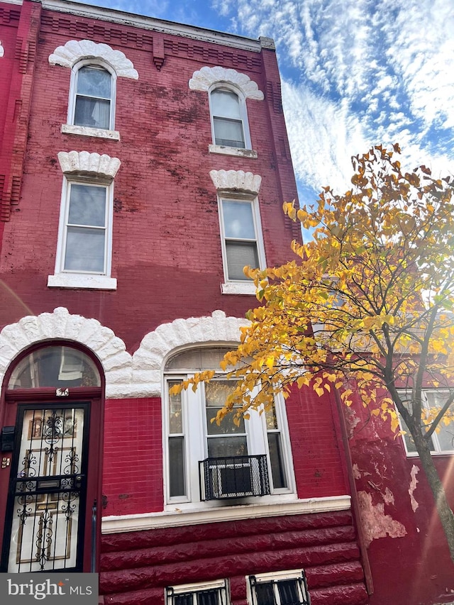 4136 Cambridge St, Philadelphia, PA 19104 - view of front of home featuring cooling unit and brick siding